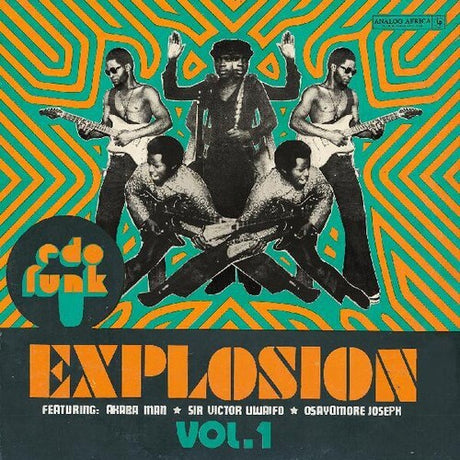Edo Funk Explosion Vol. 1: Nigeria 1980-85 album cover. 