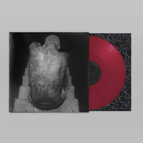 Ekkstacy - Forever album cover and red vinyl. 