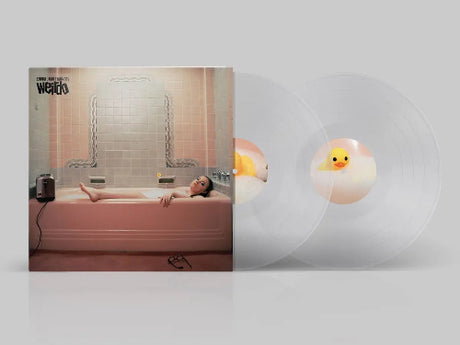 Emma-Jean Thackray - Weirdo album cover and 2LP clear vinyl. 
