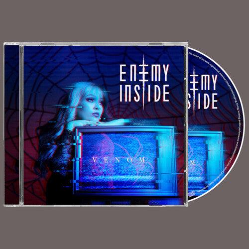 Enemy Inside - Venom album cover and CD. 