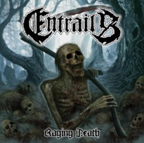 Entrails - Raging Death album cover 