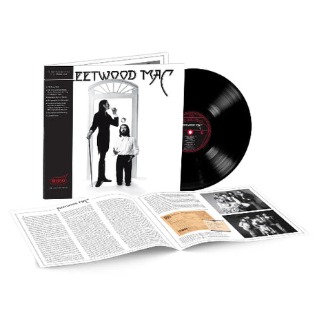 Fleetwood Mac - Fleetwood Mac album cover and vinyl. 