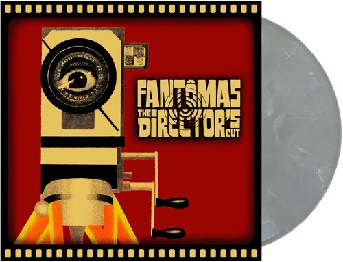 Fantomas - Director’s Cut album cover and silver vinyl. 