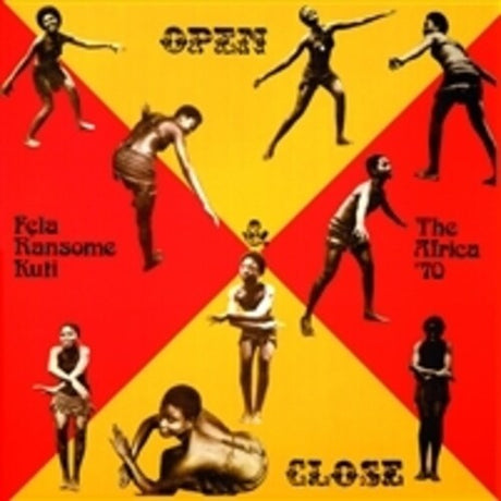 Fela Kuti Open and Close album cover art