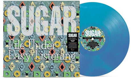 Sugar - File Under: Easy Listening album cover and blue vinyl