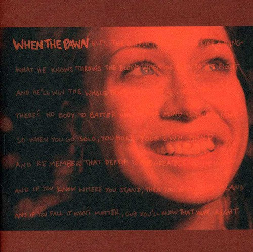 Fiona Apple - When the Pawn CD album cover. 