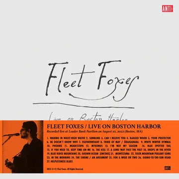 Fleet Foxes - Live On Boston Harbor album art