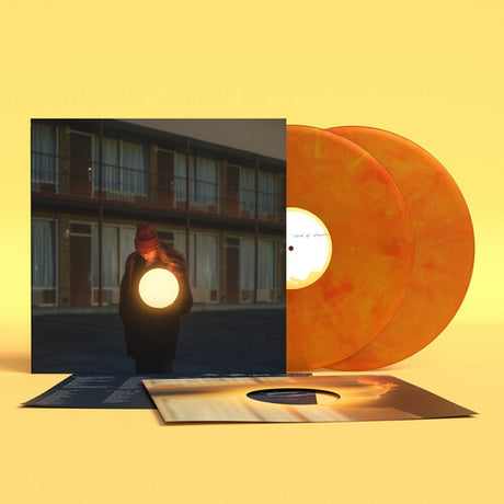 Flock of Dimes - The Life You Save album cover and 2LP orange vinyl. 