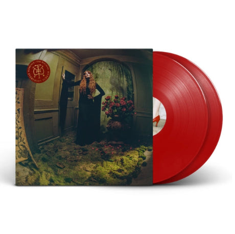 Florence & the Machine - Everybody Scream album cover and 2LP red vinyl. 