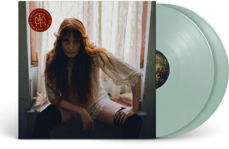 Florence & the Machine - Everybody Scream album cover and 2LP blue vinyl. 