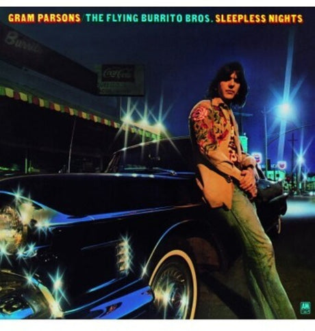 Gram Parsons & Flying Burrito Brothers - Sleepless Nights album cover. 