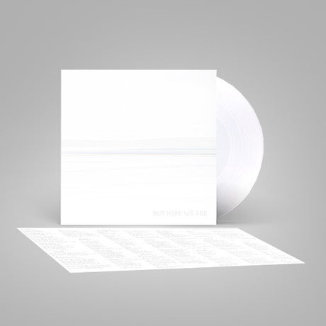 Foo Fighters - But Here We Are album cover, white vinyl, and insert. 