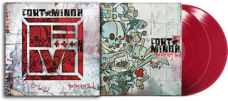 Fort Minor - The Rising Tied album cover, sleeve and 2LP red vinyl. 