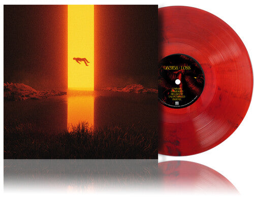 Gaerea - Loss album cover and red smoke vinyl
