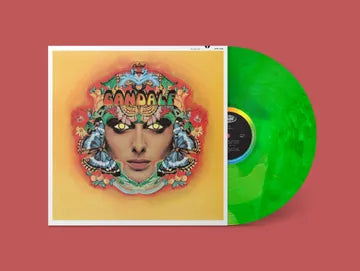Gandalf - Gandalf album cover art and green vinyl record