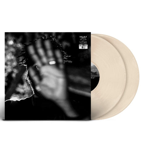 Gary Clark Jr - Jpeg Raw album cover shown with 2 "bone" colored vinyl records