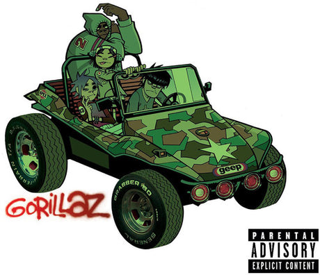 Gorillaz - Gorillaz album cover. 