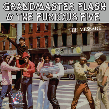 Grandmaster Flash & the Furious Five - The Message album cover. 