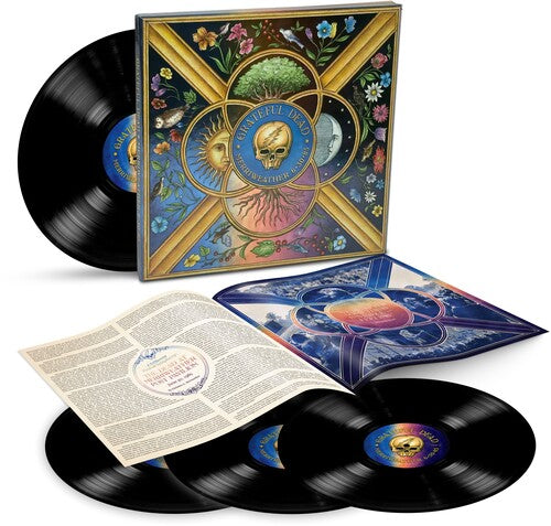 Grateful Dead - Merriweather 6/30/85 album cover, insert, and 4LP vinyl
