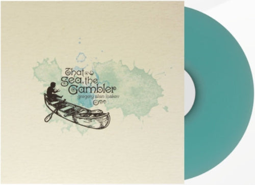 Gregory Alan Isakov - That Sea, the Gambler album cover and blue vinyl