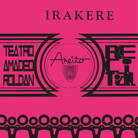 Grupo Irakere - Teatro Amadeo Roldan Recital album cover. 