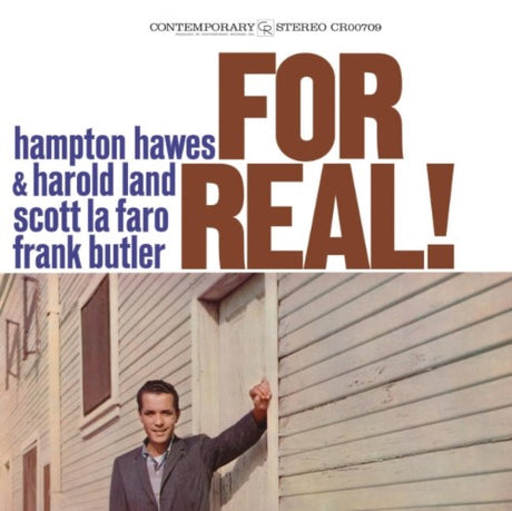 Hampton Hawes - For Real! album cover. 