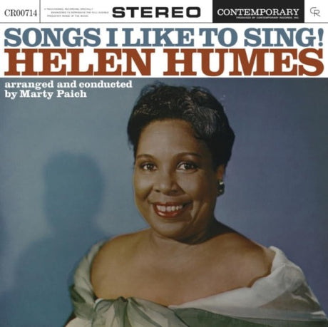 Helen Humes - Songs I Like To Sing! album cover. 