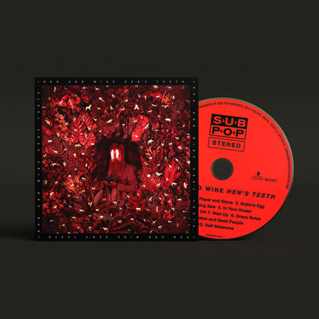 Iron and Wine - Hen's Teeth album cover and CD