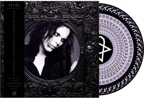 Him - Deep Shadows and Brilliant Highlights album cover and zoetrope vinyl
