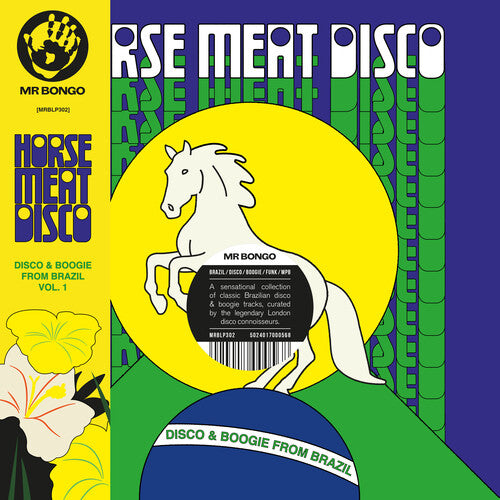 Horse Meat Disco Presents Disco & Boogie From Brazil Vol. 1 album cover. 