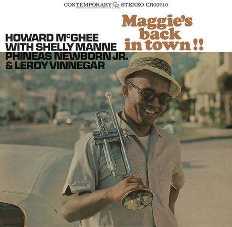 Howard McGhee - Maggie's Back In Town!! album cover. 