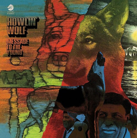Howlin' Wolf - Message To The Young album cover. 