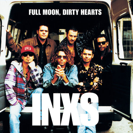 INXS - Full Moon, Dirty Hearts album cover. 