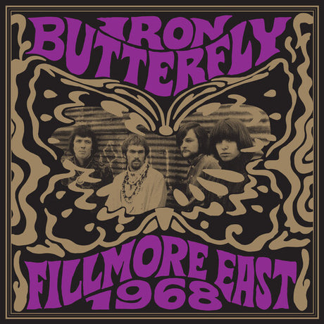 Iron Butterfly - Fillmore East 1968 album cover. 