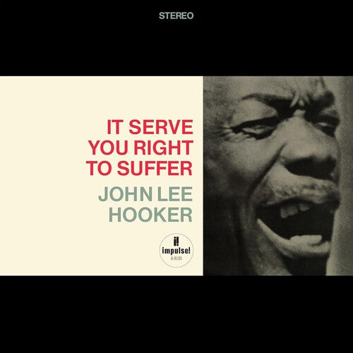 John Lee Hooker - It Serve You Right To Suffer album cover. 