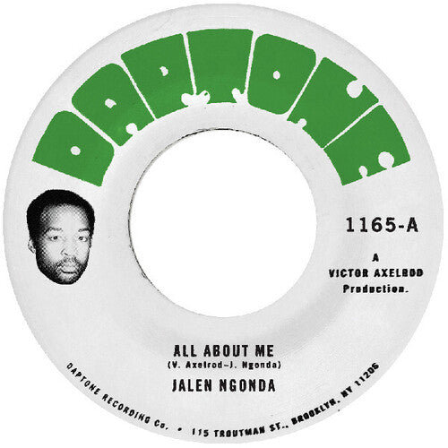 Jalen Ngonda - All About Me 7" single. 