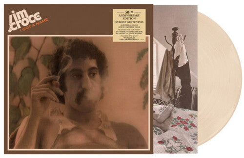 Jim Croce - I Got A Name album cover and bone colored vinyl. 