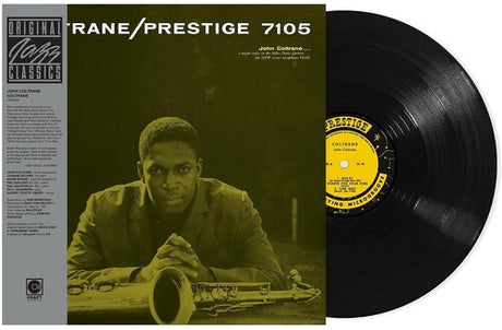 John Coltrane - Coltrane album cover and vinyl. 