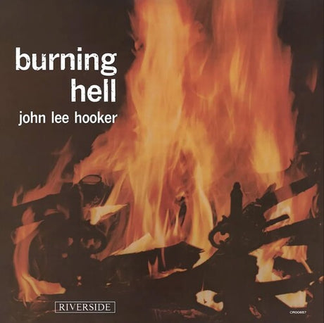 John Lee Hooker - Burning Hell album cover. 
