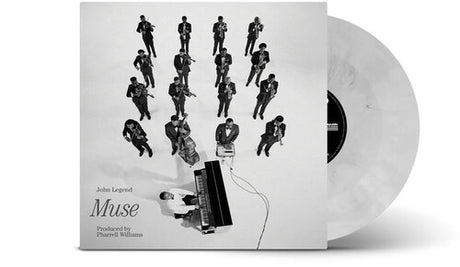 John Legend - Muse album cover and white vinyl