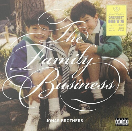 Jonas Brothers - The Family Business album cover. 