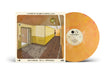 Karate Boogaloo "Access All Areas" album cover, featuring a hallway scene. Shown with a peach colored vinyl record