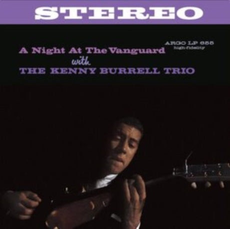 Kenny Burrell - A Night At The Vanguard album cover. 