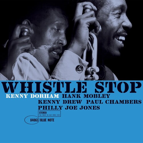 Kenny Dorham - Whistle Stop album cover. 
