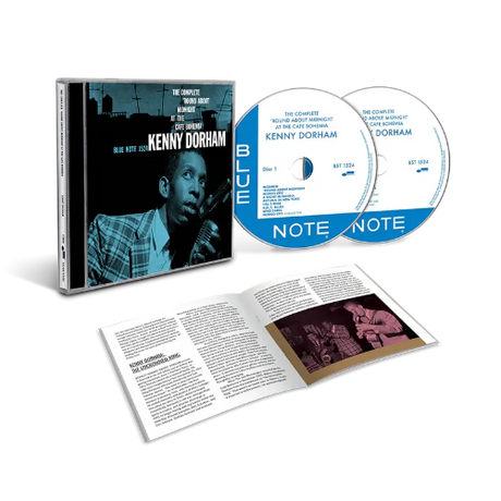 Kenny Dorham - The Complete 'Round About at the Cafe Bohemia album cover and 2CD