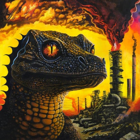 King Gizzard & the Lizard Wizard - PetroDragonic Apocalypse; or, Dawn of Eternal Night: An Annihilation of Planet Earth and the Beginning of Merciless Damnation album cover. 