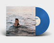 King Hannah - Big Swimmer album cover and blue vinyl. 