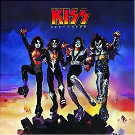 Kiss - Destroyer CD album cover. 