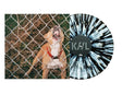 Knocked Loose - Pop Culture album cover and black ice w/ white splatter vinyl