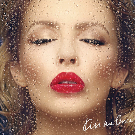 Kylie Minogue - Kiss Me Once album cover. 